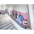 アニメイト池袋本店2F~3F階段広告