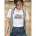 LIFE / Flower Photo T-SHIRT