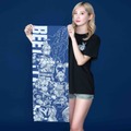 重甲ビーファイター 手ぬぐい/1,320円(税込)サイズ:350mm×900mm