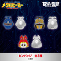 ピンバッジ全3種／各1,320円(税込)サイズ：30mm角