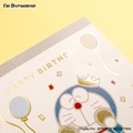 I'm Doraemonシリーズ「箔押しポストカード」全2種　　部分アップ