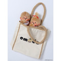 【Monchhichi×EMODA】2トーンボアトートバッグ