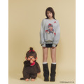 【Monchhichi×EMODA】フォトプリントオーバースウェット