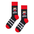 【Peanuts × Happy Socks】クルー丈 ソックス（全6種類） 各2,200円（税込）サイズ：36-40 (23-25.5cm) / 41-46 (26-29.5cm)