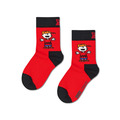 【Peanuts × Happy Socks】【キッズ】クルー丈 ソックス（全6種類） 各1,540円（税込）サイズ：4-6Y (17-19cm) / 7-9Y (19.5-21.5cm)