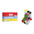 【Peanuts × Happy Socks】【GIFT BOX】クルー丈 ソックス（全2種類）価格：3足セット 7,040円（税込） / 6足セット 13,200円（税込）
