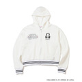 ハローキティ×MARK ＆ LONA　「Hello Skully Zip Hoodie」カラー：WHITE