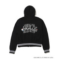 ハローキティ×MARK ＆ LONA　「Hello Skully Zip Hoodie」カラー：BLACK