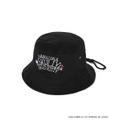 ハローキティ×MARK ＆ LONA　「Hello Skully Brim Hat」カラー：BLACK