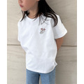 [ねずみくんのチョッキコラボ ] KIDS刺繍Tシャツ