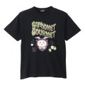 発泡プリントTシャツ　BAPHOMET GOURMET