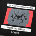 STRICT-G.ARMS『機動戦士ガンダム』Tシャツ シャア・アズナブル パーソナルマーク                   （ブラック）
