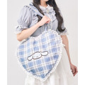 フェイスハートトートバッグ