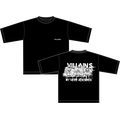 アニメ『僕のヒーローアカデミア』ワークマン限定アイテム 「半袖Tシャツ」カラー:ブラック(VILLAINS)