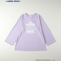「ANGEL BLUE」×「Right-on」プリントミニ裏毛チュニック 各4,490円（税込）