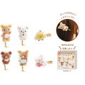 リラックマ「ぬいフォト」ヘアクリップコレクション(ランダム全6種)