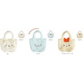 すみっコぐらし「ぬいぐるみトートバッグ」全3種