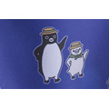 ネイビー柄