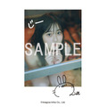 『遠藤璃菜1st写真集 MOMENT』インフォスクエア特典複製サイン＆コメント入りチェキ風カードB