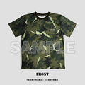 アニメ『刃牙道』×陸上自衛隊 東北方面隊　「迷彩Tシャツ 範馬刃牙」FRONT