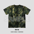 アニメ『刃牙道』×陸上自衛隊 東北方面隊　「迷彩Tシャツ 範馬刃牙」BACK