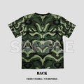 アニメ『刃牙道』×陸上自衛隊 東北方面隊　「迷彩Tシャツ 範馬勇次郎」BACK