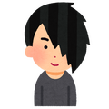 「“目隠れ”キャラといえば?」