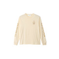 長袖Tシャツ　パンなみんな　ベージュ（M/L)
