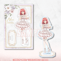 くじ引き堂「TVスペシャルアニメ『五等分の花嫁＊』メロいウェディングくじ」C賞：アクリルスタンドプレート 中野二乃