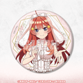 くじ引き堂「TVスペシャルアニメ『五等分の花嫁＊』メロいウェディングくじ」D賞：缶バッジ 中野五月
