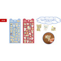 リラックマ「BASIC RILAKKUMA」第7弾・KNIT SELECTION　「フェルトシール」全2種