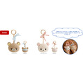リラックマ「BASIC RILAKKUMA」第7弾・KNIT SELECTION　「あみぐるみキーホルダー」全2種