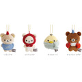 リラックマ「BASIC RILAKKUMA」第7弾・KNIT SELECTION　「ぶらさげぬいぐるみ」全4種