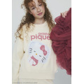 【gelato pique】ベビモコジャガードプルオーバー＆ショートパンツセット　￥16,940