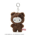 フラッフィーハローキティベアチャーム