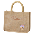 ジュートランチバッグ　日焼け