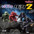 「機動戦士ガンダム ならぶんです。ザク」第2弾が発売！シャア専用ザクⅡや高機動型ザクⅡ3機などズラリ