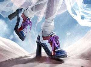 「エヴァ」シンジ、レイ、アスカ、カヲルをイメージ！先駆的なシルエット&モードな色彩の「MAYLA」ヒールスニーカー登場【40%OFFセール中】 画像