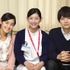 左）未来穂香さん、中央）佐藤藍子さん、右）古川雄輝さ