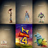 キャラクタービジュアル　映画『トイ・ストーリー4』（C）2019 Disney/Pixar. All Rights Reserved.