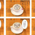 「ちびまる子ちゃん　×　TOWER RECORDS CAFE」ちびまる子ちゃんラテ：700円（C）さくらプロダクション/日本アニメーション