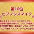 「ネット流行語100」第10位 ヒプノシスマイク