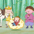 『ちびまる子ちゃん』秋のお楽しみメニュー「まる子の昔ばなし」場面カット（C）さくらプロダクション/日本アニメーション