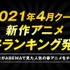 ABEMA4月新作アニメ最終ランキング