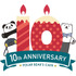 『しろくまカフェ』10周年記念ロゴ（C）ヒガアロハ／しろくまカフェ製作委員会 2012