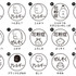 「すみっコぐらし マスクスタンプ」1,500円（税込）（C）2022 San-X Co., Ltd. All Rights Reserved.