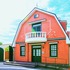 「ジブリパーク」青春の丘の「地球屋」正面（C）Studio Ghibli