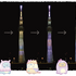 「そらのおばけのナイトパーク in TOKYO SKYTREE」特別ライティング「そらのおばけのナイトパーク in TOKYO SKYTREE」バージョン（C）2022 SANX CO., LTD. ALL RIGHTS RESERVED. （C）TOKYO SKYTREE