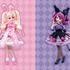「My Melody Sweet Pink Style」「Kuromi Spicy Black Style」各13,750円（税込）（C）ＴＯＭＹ （C）2022 SANRIO CO.,LTD.TOKYO,JAPAN(L)