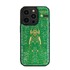 FLASH EVA01 基板アート iPhone 14Proケース 緑（C）khara